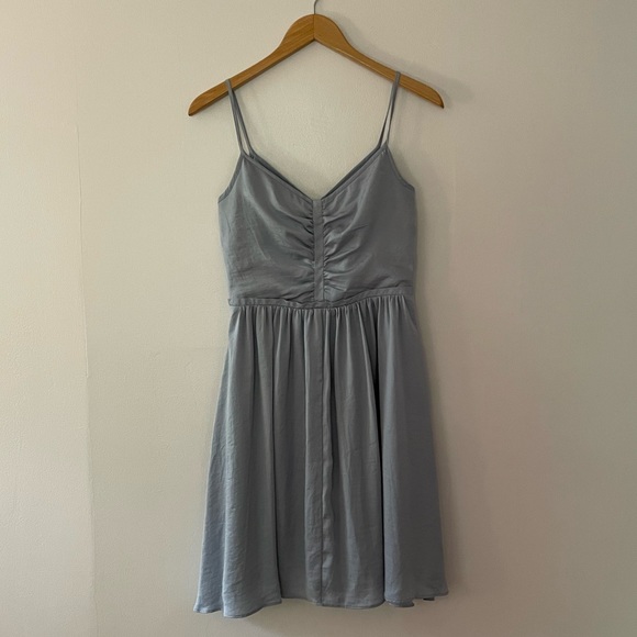 SOLD - Banana Republic Grey Ballerina Dress - Picture 2 of 6